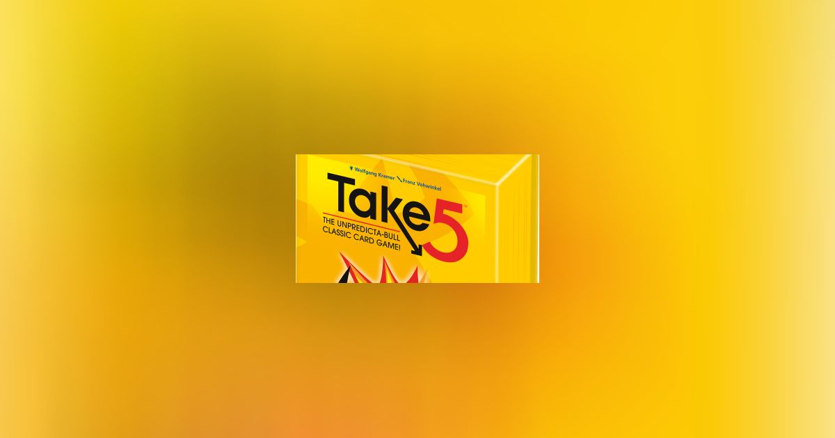 Take 5 30th Anniversary Edition – Gioco Di Carte Amigo Games – 6 Nimmt