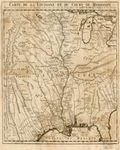 RPG Item: Antique Maps 32: Mississippi River Basin of the 1700's