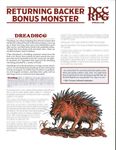 RPG Item: Dreadhog