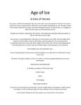 RPG Item: Age of Ice: A Time of Heroes