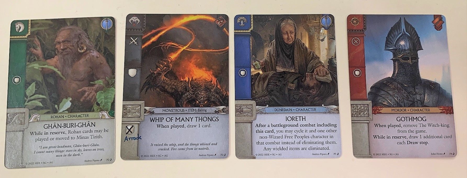Válka o prsten: Karetní hra – Promo karty box art