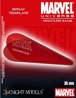 Marvel Universe Miniature Game: Spray Template
