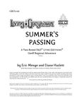 RPG Item: GEO2-06: Summer's Passing