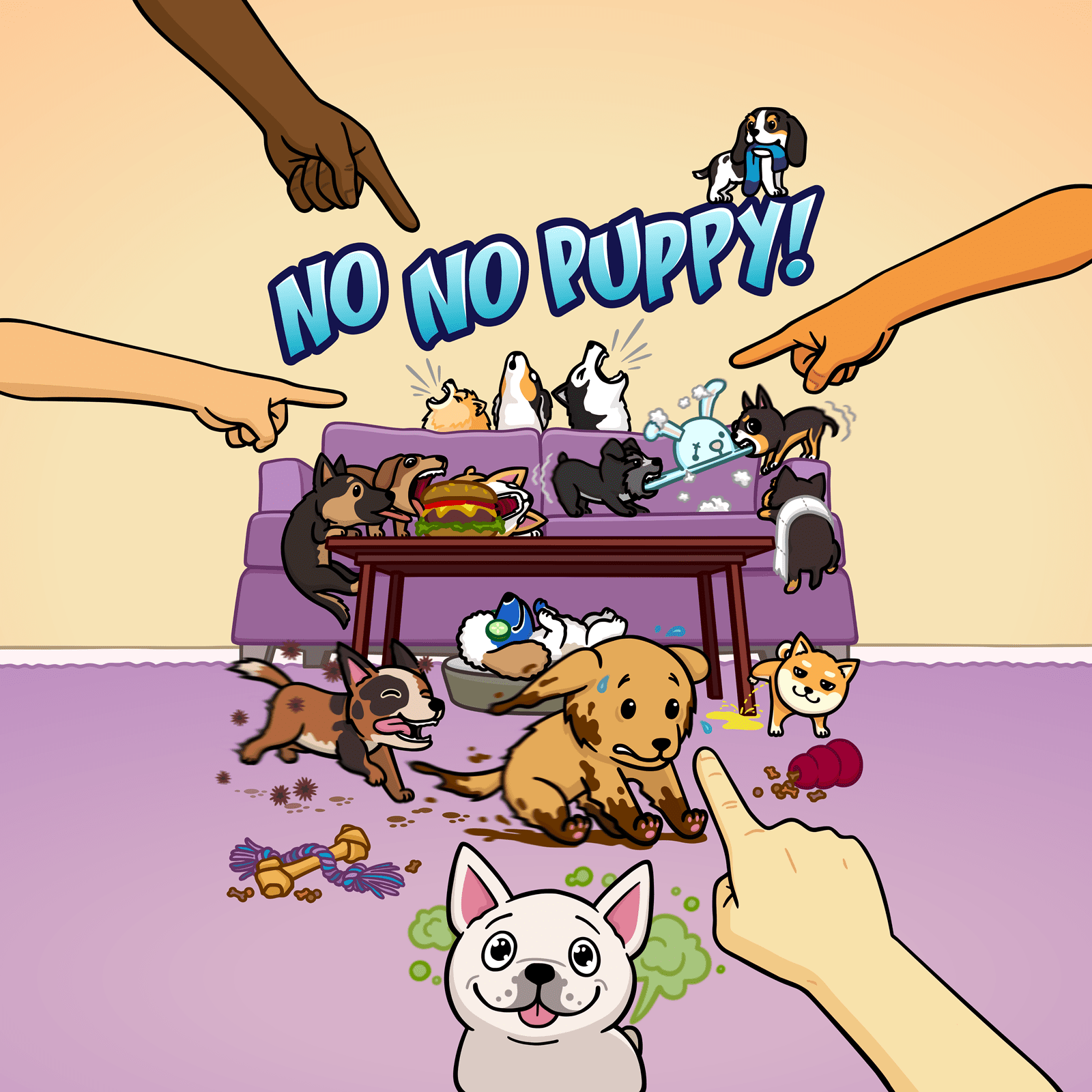 Cover art for No No Puppy!