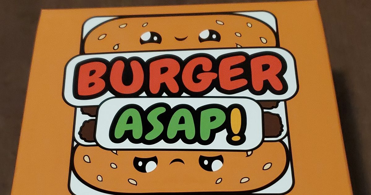 Burger ASAP! | Board Game | BoardGameGeek