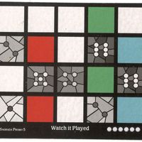 Sagrada: Promo 5 – Watch It Played Window Pattern Card