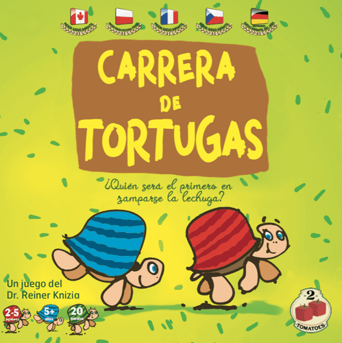 Caja del juego Carrera de Tortugas