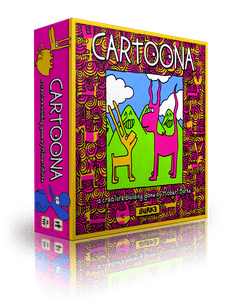 Cartoona board game box cover