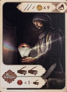 Belaad: The Land of Swords and Quills – Ibn Haytham (Alhazen) Alternate Art Promo Card