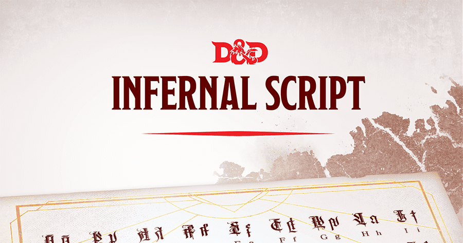 Infernal Script | RPG Item | RPGGeek