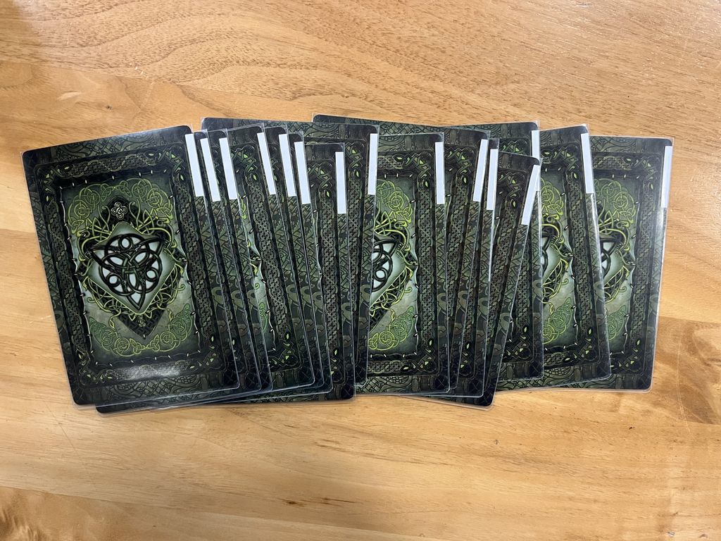 Inis card inserts with infographics | Inis