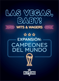 Wits & Wagers: Las Vegas, Baby! – Expansión: Campeones del Mundo
