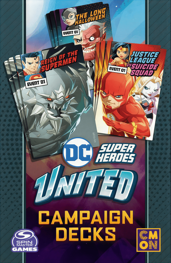 DC Super Heroes United: Campaign Decks (Gamefound Edition) cover