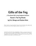 RPG Item: GEO1-03a: Gifts of the Fey Round 1: The Fey Woods