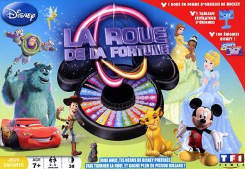 disney wheel of fortune board game