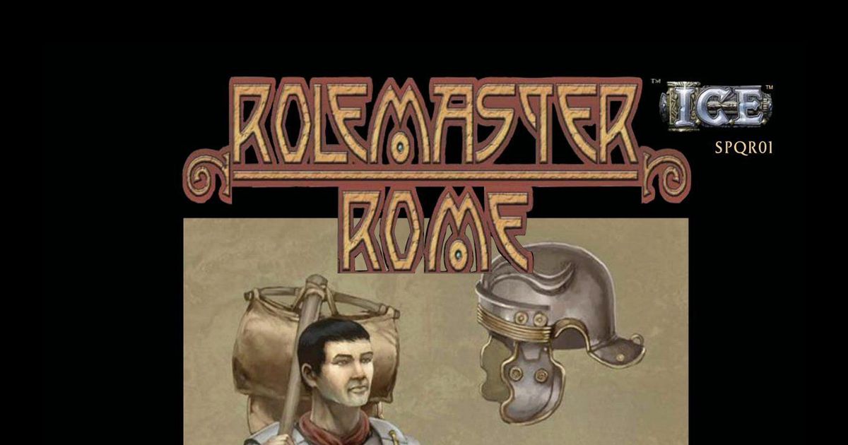 Rolemaster Rome | RPG Item | RPGGeek