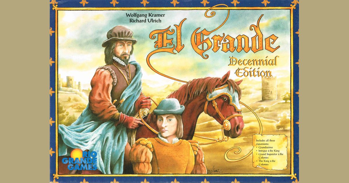 El Grande Decennial Edition | Board Game | BoardGameGeek