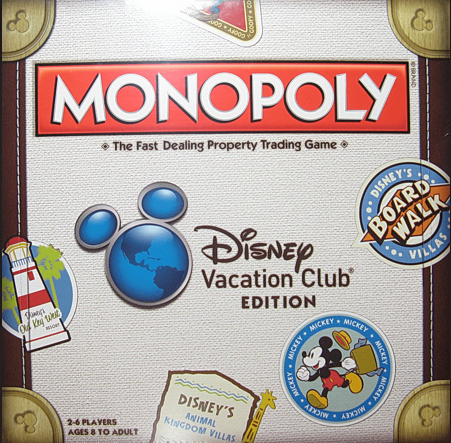 Monopoly: Disney Vacation Club cover art