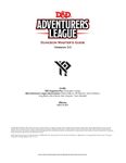 RPG Item: Adventurers League Dungeon Master's Guide (Tales from the Yawning Portal)