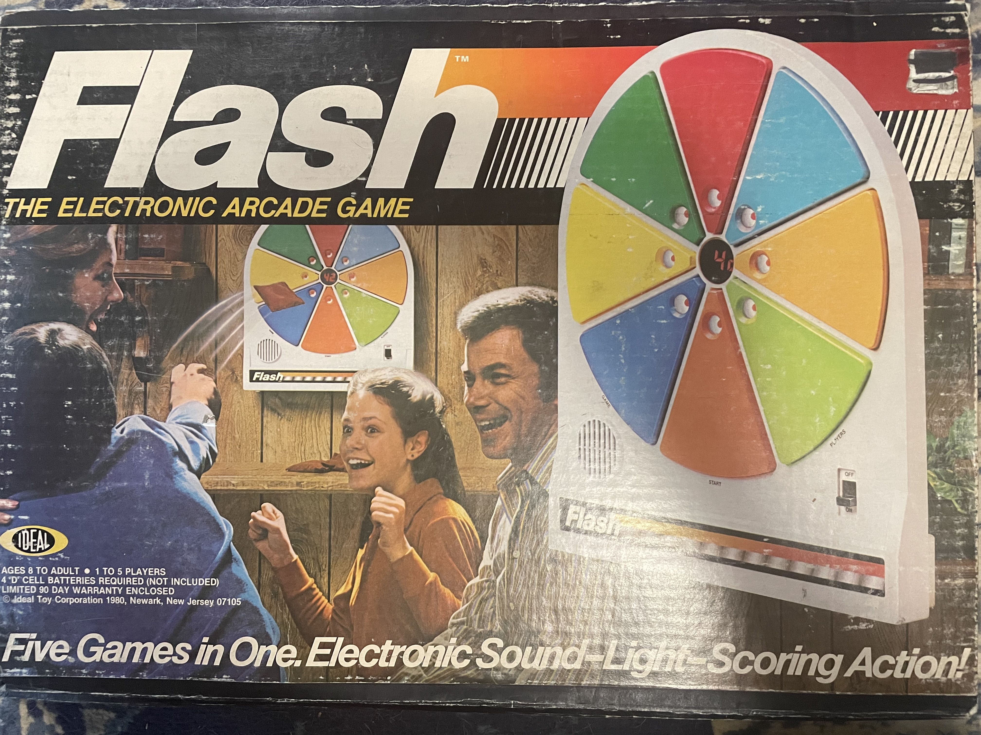 Flash: The Electronic Arcade Game box art