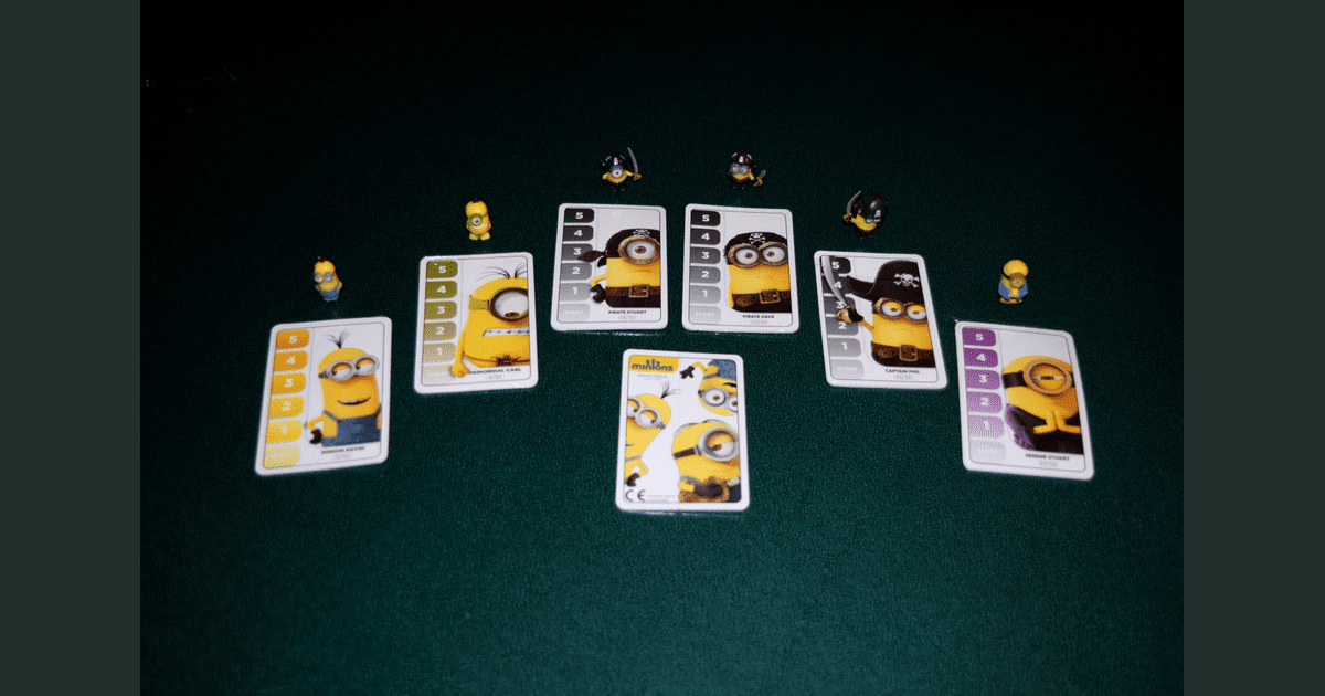 Minions Challenge Card Game Board Game BoardGameGeek