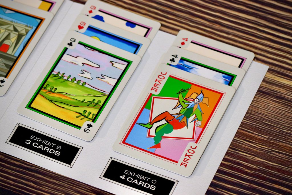 Illustration 7 de Gallery Gambit - Board Game & Designer Playing Cards