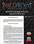RPG Item: Hellfrost Region Guide #52: Supplemental Material