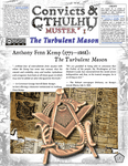 RPG Item: Convicts & Cthulhu: Muster #1 - The Turbulent Mason