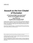 RPG Item: URD4I-02: Assault on the Iron Citadel of Dumadan