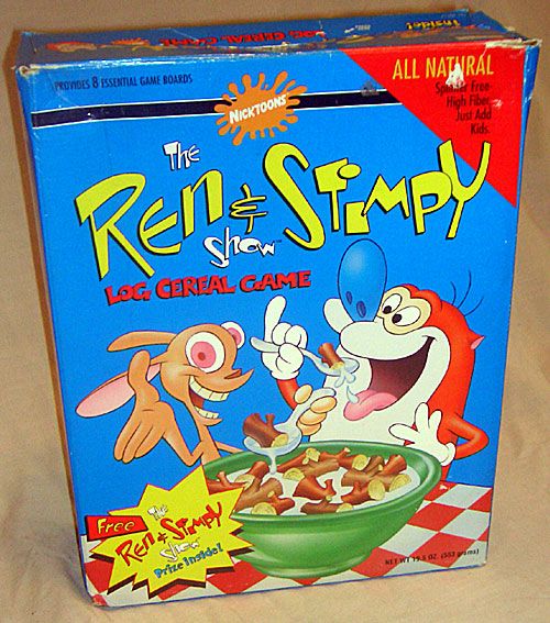 The Ren Stimpy Show Log Cereal Game Board Game Boardgamegeek Stimpy then suggests that ren takes a bath to relieve his stress. the ren stimpy show log cereal game