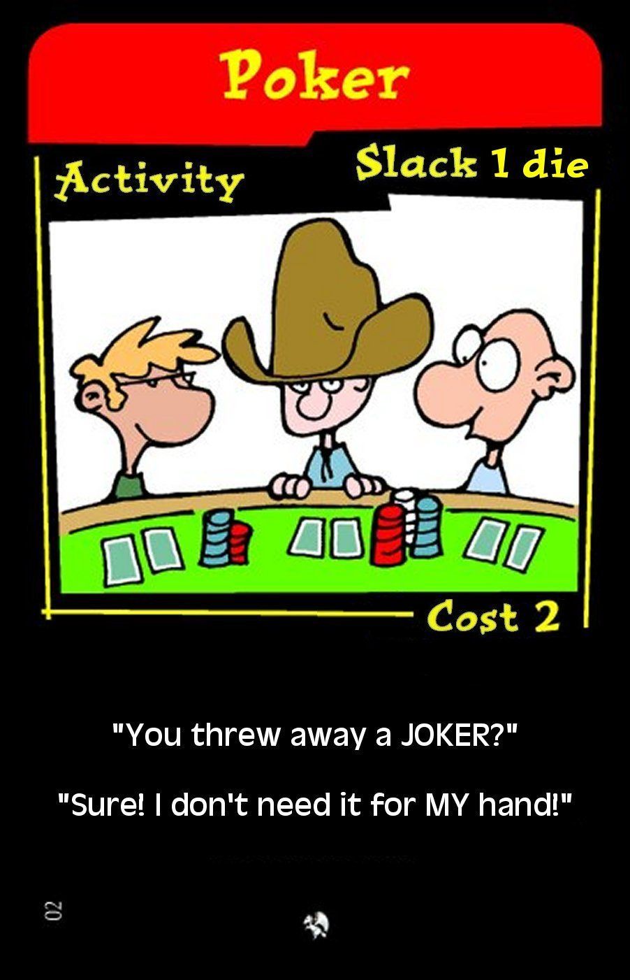 Chez Geek: Promokarte Poker