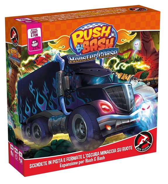 Rush Bash Monster Chase Board Game Boardgamegeek