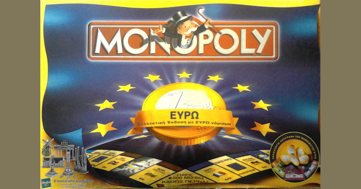 Zeldzaamheid Opgetild krater Monopoly: Euro | Board Game | BoardGameGeek