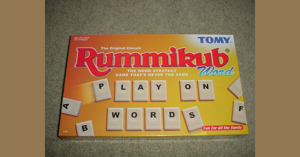 Huichelaar laten vallen Sjah Word Rummikub | Board Game | BoardGameGeek