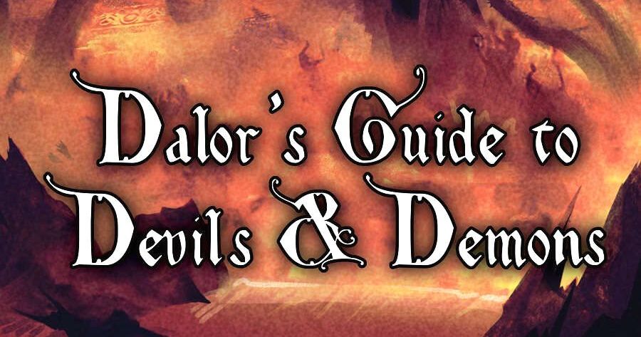 Dalor's Guide to Devils & Demons Card Deck | RPG Item | RPGGeek