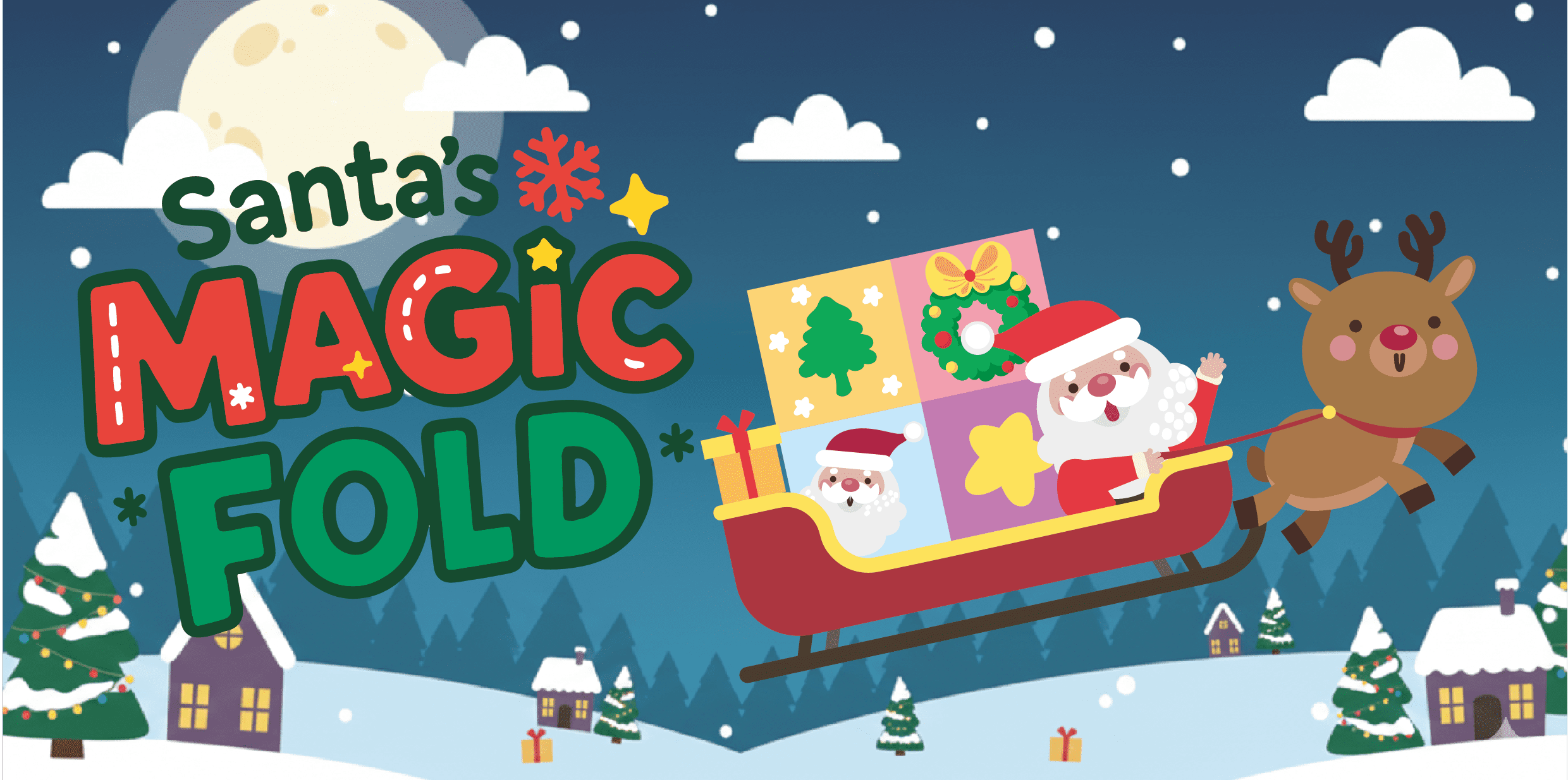 Cover art for Santa's Magic Fold