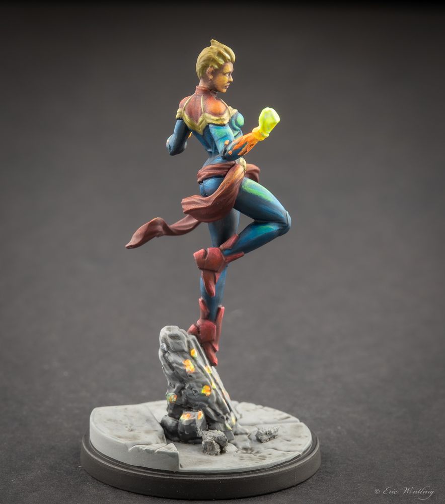 Marvel Crisis Protocol: Captain Marvel! | Don't Play Gray! | BoardGameGeek