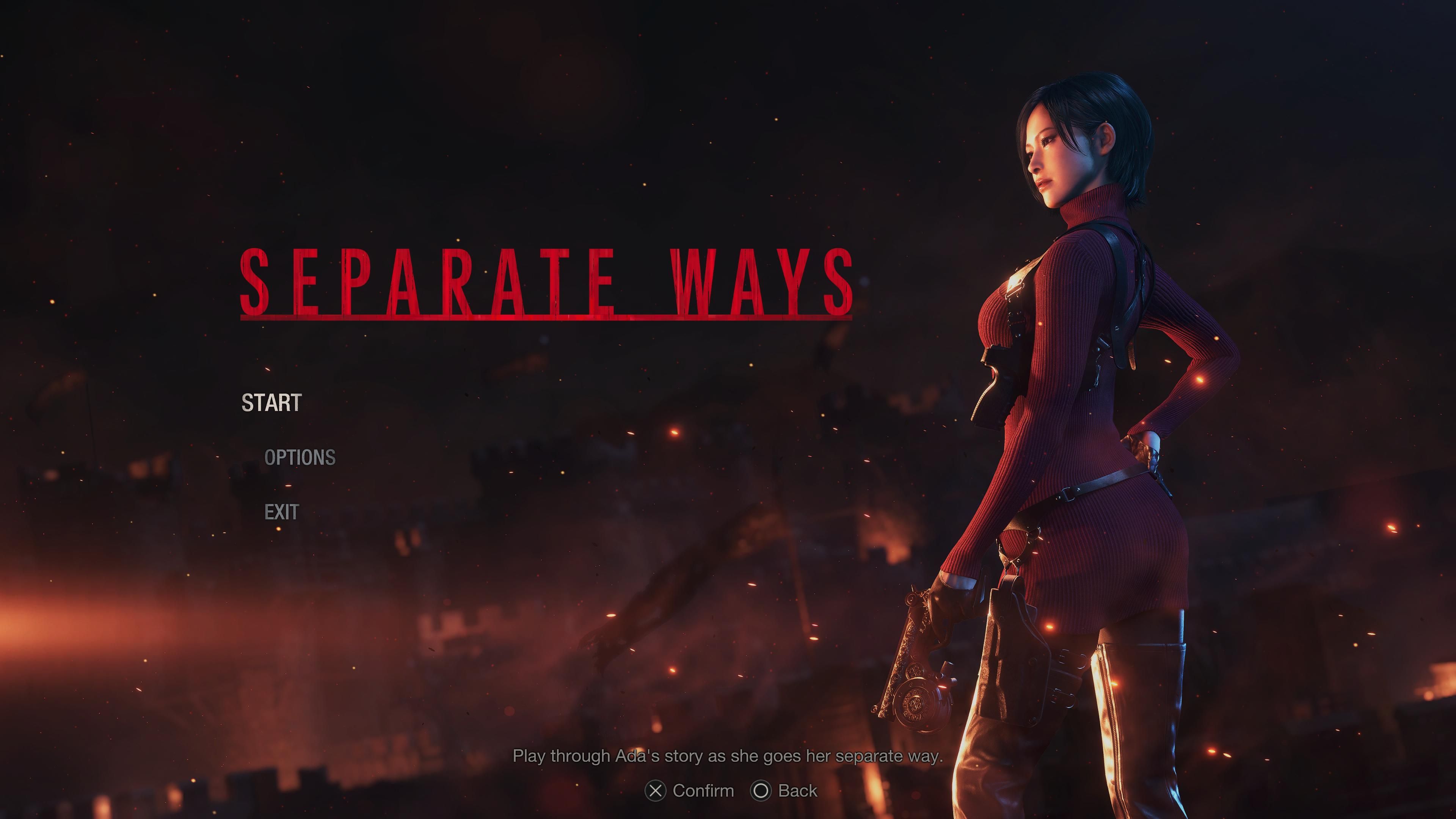 Resident Evil 4 - Separate Ways box art