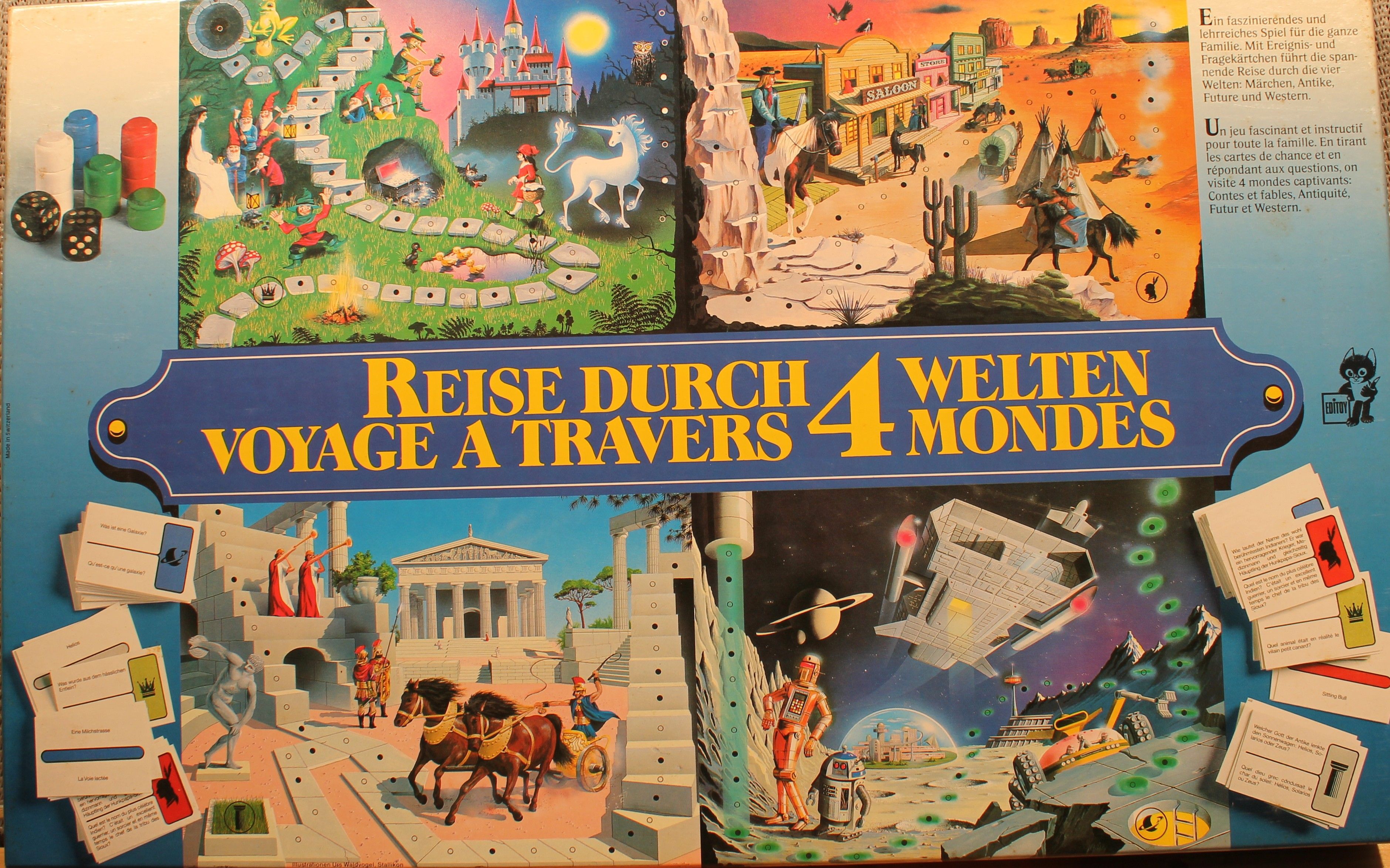 Cover art for Reise durch 4 Welten