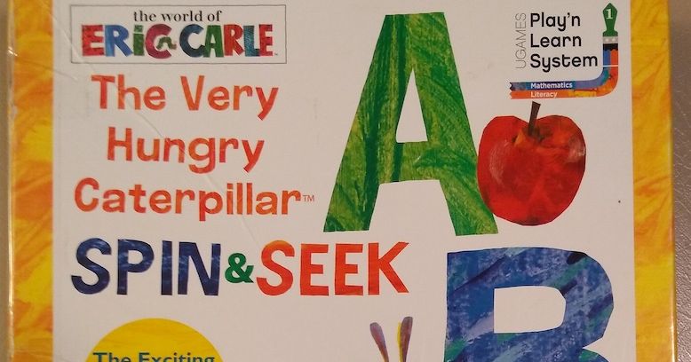 The Very Hungry Caterpillar Spin & Seek ABC Game | Board Game