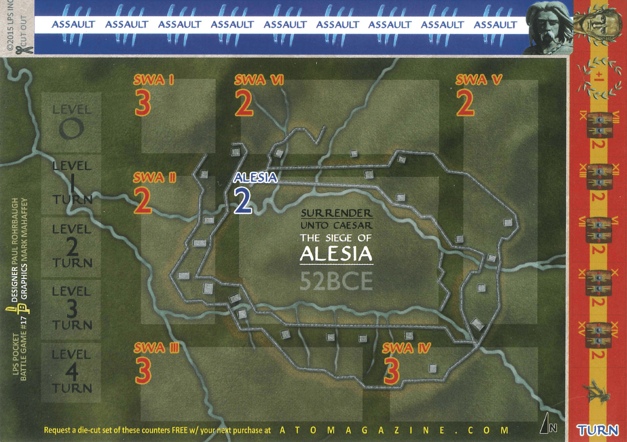 Surrender Unto Caesar: The Siege of Alesia, 52 BCE