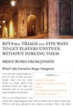 Issue: Roleplaying Tips (Issue 692)