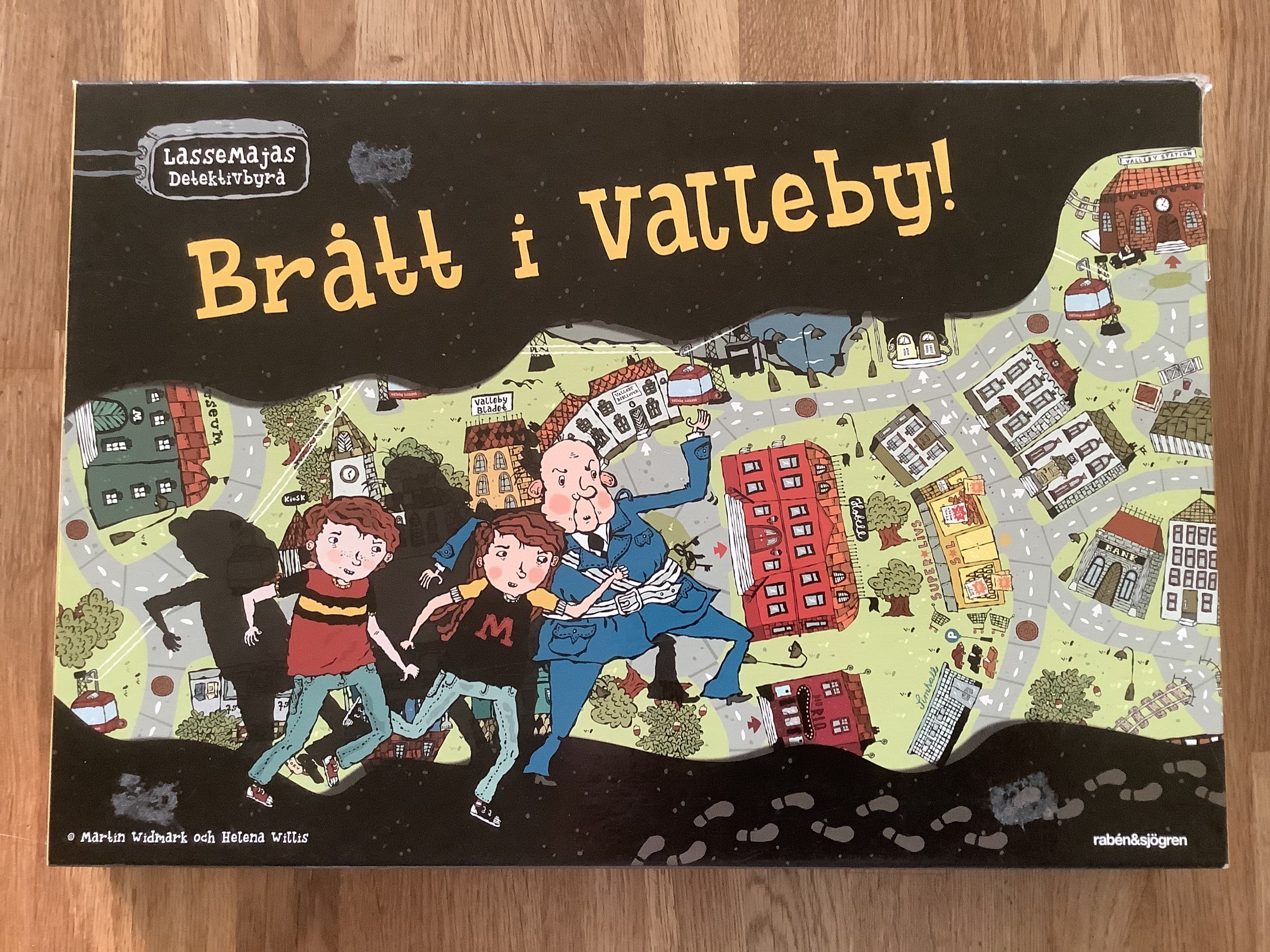 LasseMajas detektivbyrå: Brått i Valleby cover art