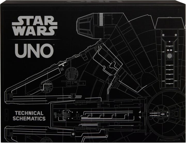 UNO: Star Wars – Technical Schematics doboz
