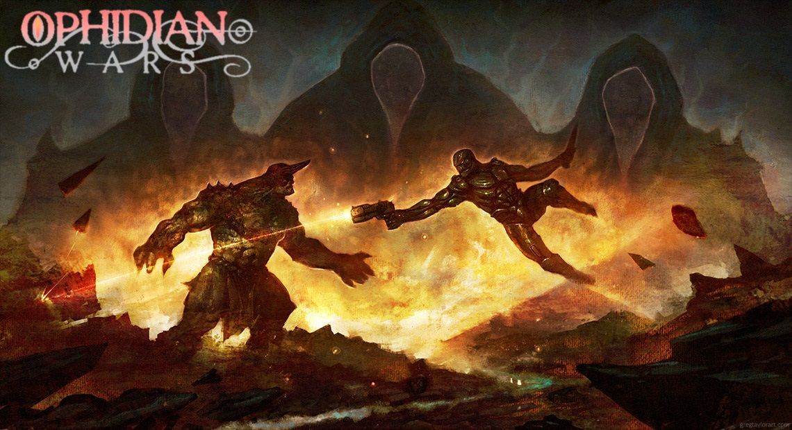 Ophidian Wars cover art