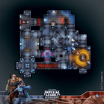 Board Game Accessory: Star Wars: Imperial Assault – Malastarian Outpost Raid Map