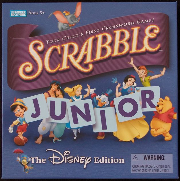 Scrabble Junior: The Disney Edition | Board Game | BoardGameGeek