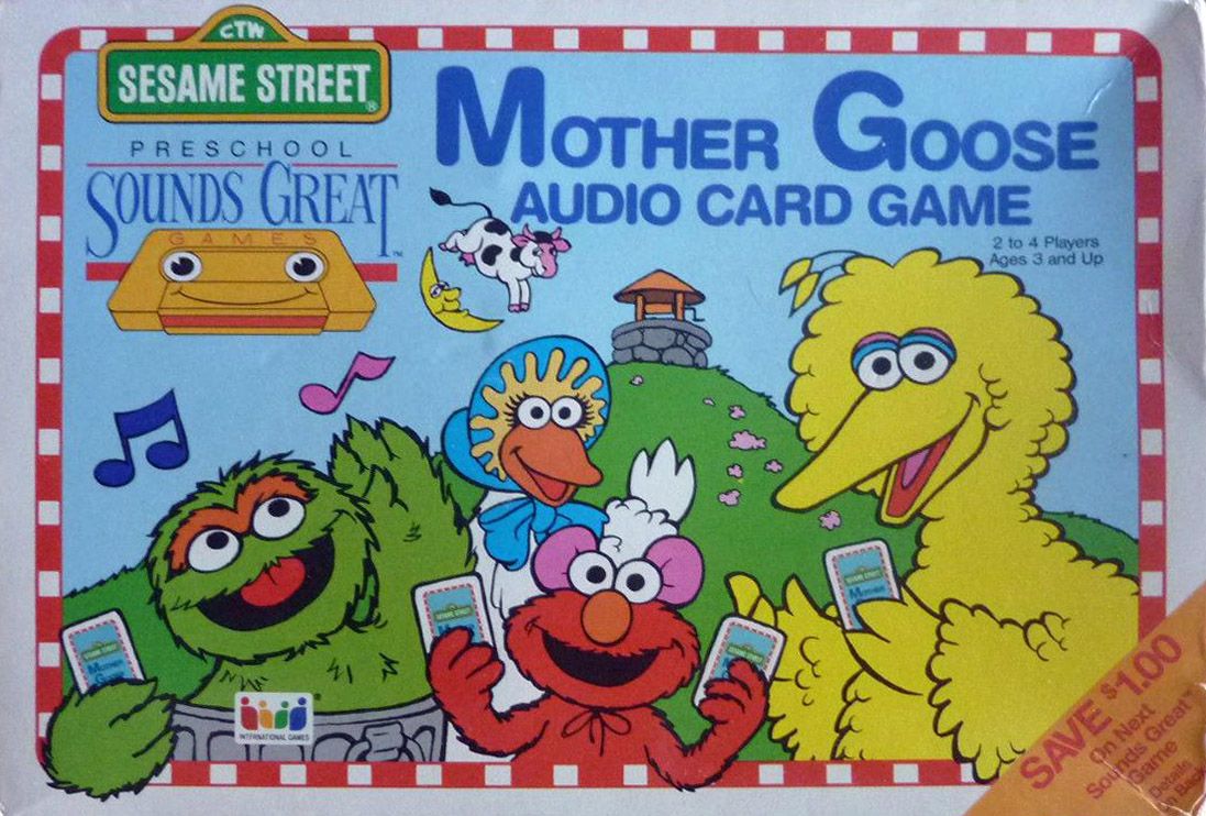 Sesame Street Mother Goose Audio Card Game