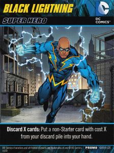 DC Deck Building Game Vixen Super-héros PROMO CARD Cryptozoic 2016 DBG nouveau 