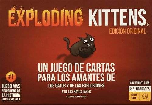 Caja del juego Exploding Kittens